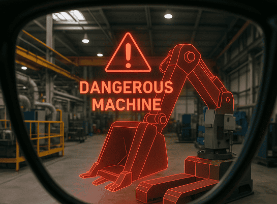 AR ALERTING GLASSES USER OF HAZARD